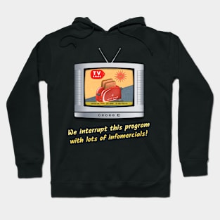 Retro TV Sales Informercial Commercial Vintage Classic Go Retro Hoodie